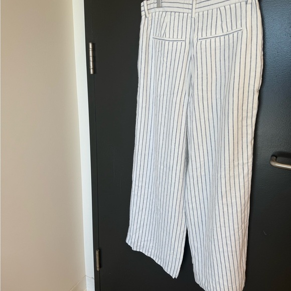 Abercrombie & Fitch 8R (29)NWT Sloane linen blend ultra Wide Leg high waist pant - Picture 10 of 16